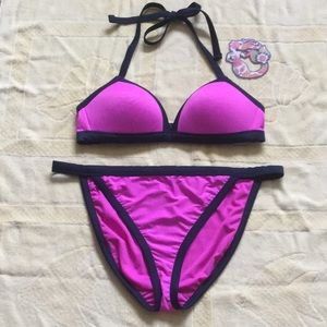 🆕 Bravissimo Sexy Fuchsia Pink Bikini 🌺🖤